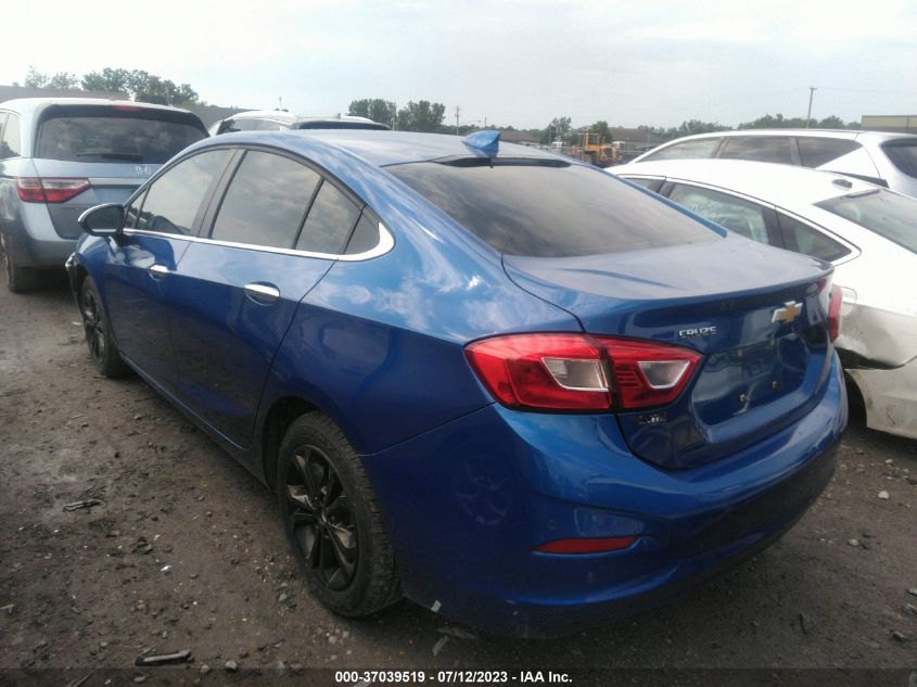 2019 CHEVROLET CRUZE LT - 1G1BE5SM7K7104091