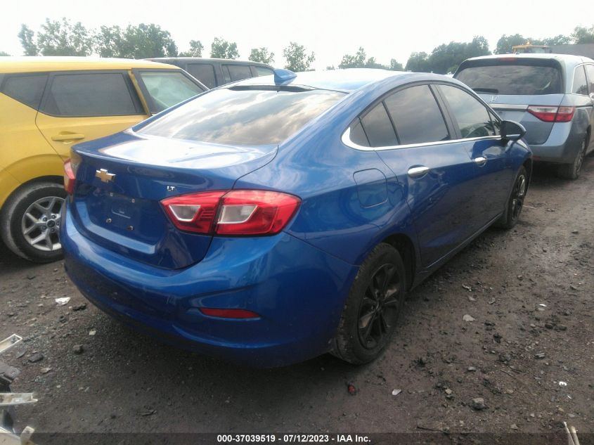2019 CHEVROLET CRUZE LT - 1G1BE5SM7K7104091