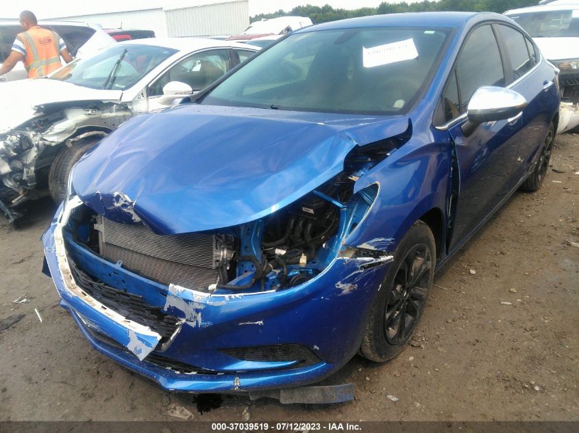 2019 CHEVROLET CRUZE LT - 1G1BE5SM7K7104091