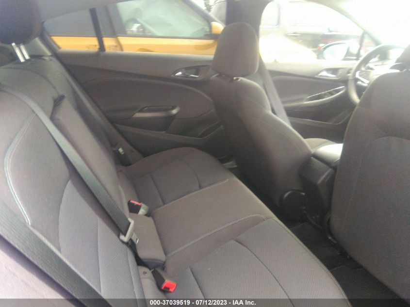 2019 CHEVROLET CRUZE LT - 1G1BE5SM7K7104091