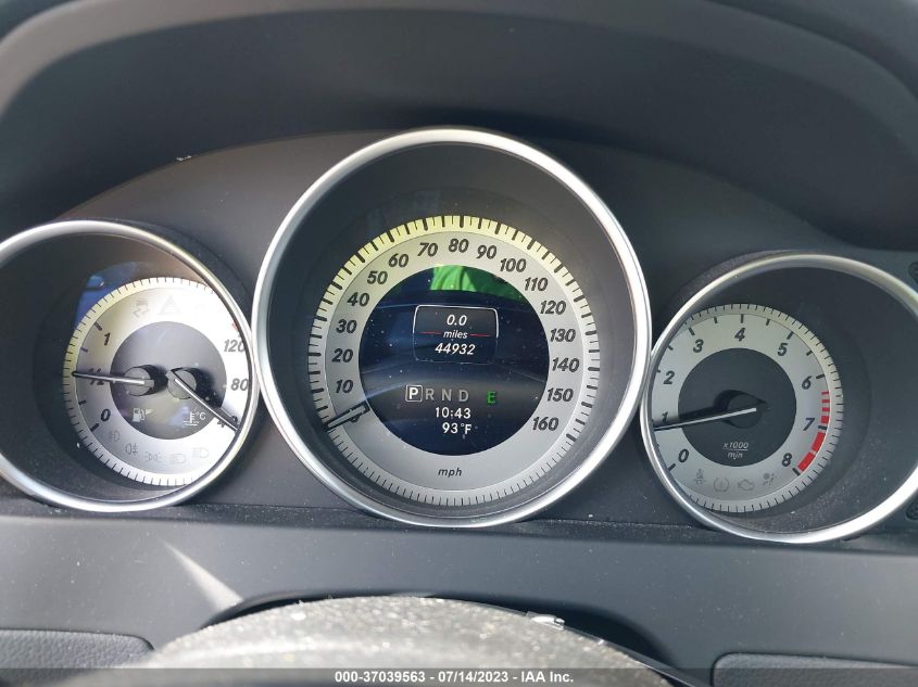 2014 MERCEDES-BENZ C-CLASS C 250 - WDDGJ4HB3EG302427