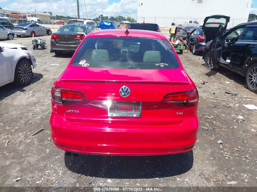 2016 VOLKSWAGEN JETTA SEDAN 1.8T SPORT - 3VWD17AJ9GM270640
