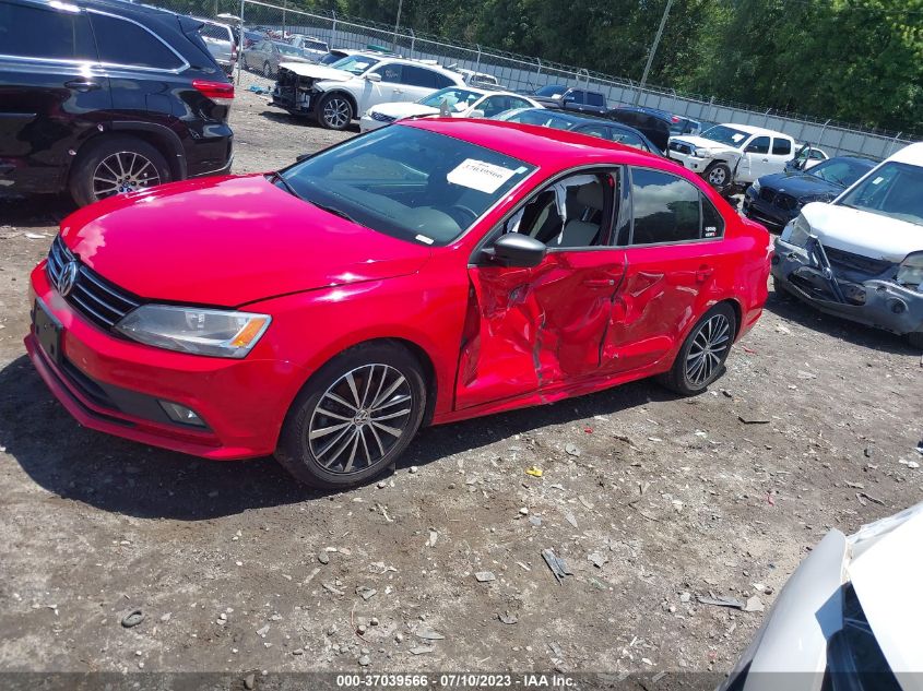 2016 VOLKSWAGEN JETTA SEDAN 1.8T SPORT - 3VWD17AJ9GM270640