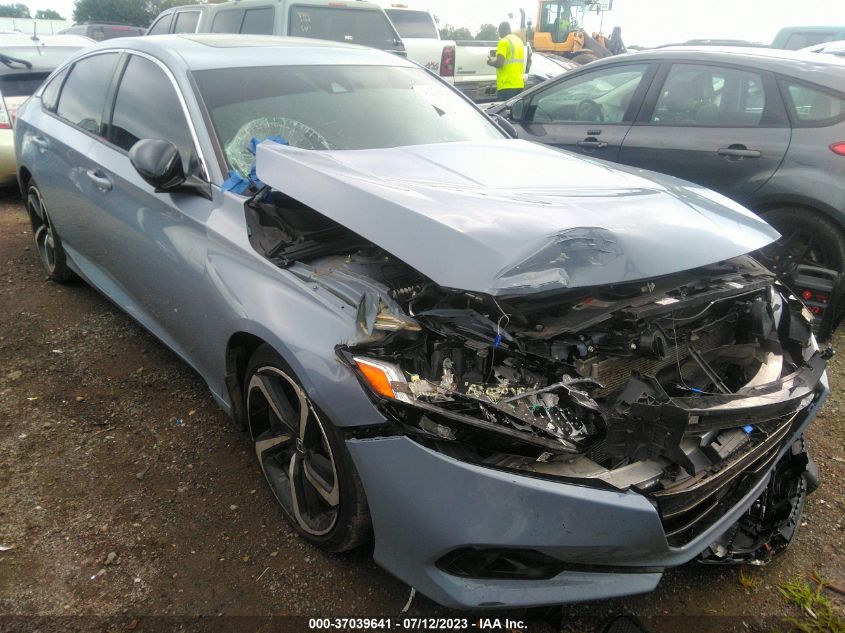 2021 HONDA ACCORD SEDAN SPORT - 1HGCV2F36MA009380