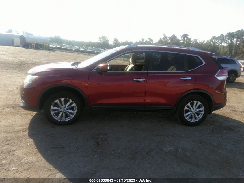 2016 NISSAN ROGUE SV - KNMAT2MT0GP688661