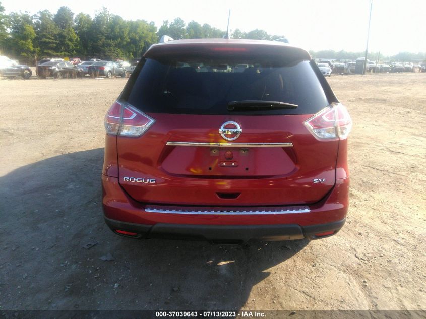 2016 NISSAN ROGUE SV - KNMAT2MT0GP688661