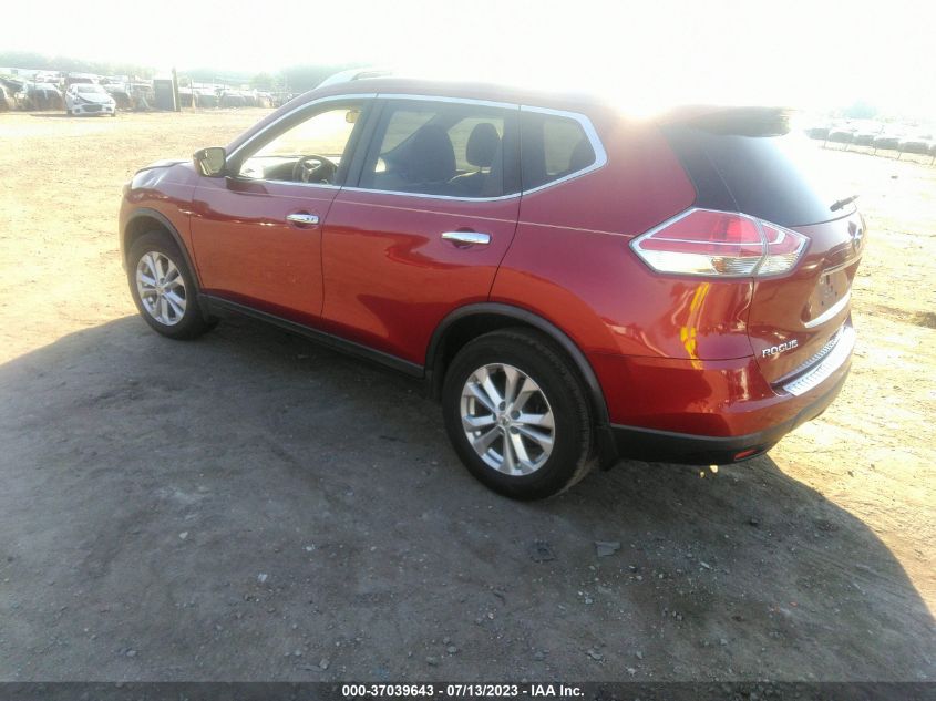 2016 NISSAN ROGUE SV - KNMAT2MT0GP688661