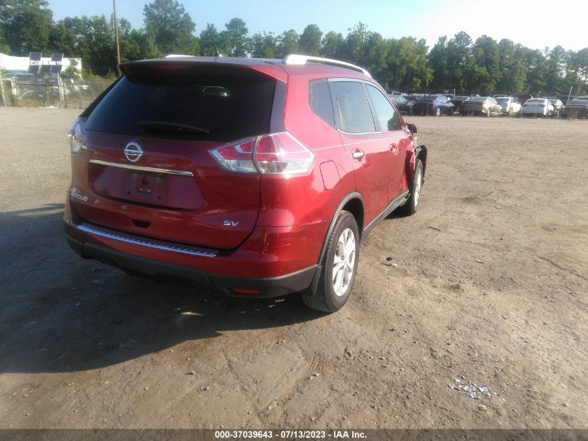 2016 NISSAN ROGUE SV - KNMAT2MT0GP688661