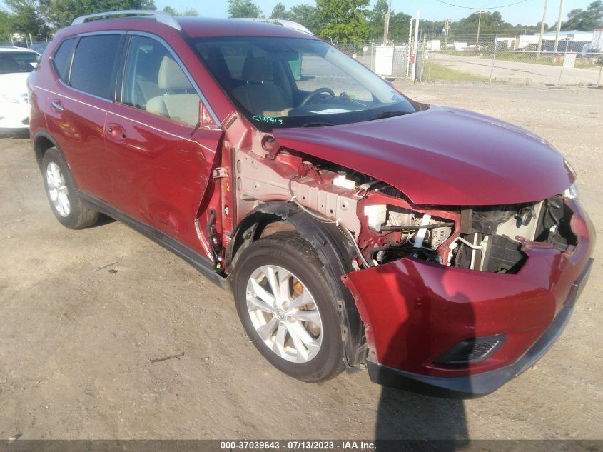 2016 NISSAN ROGUE SV - KNMAT2MT0GP688661
