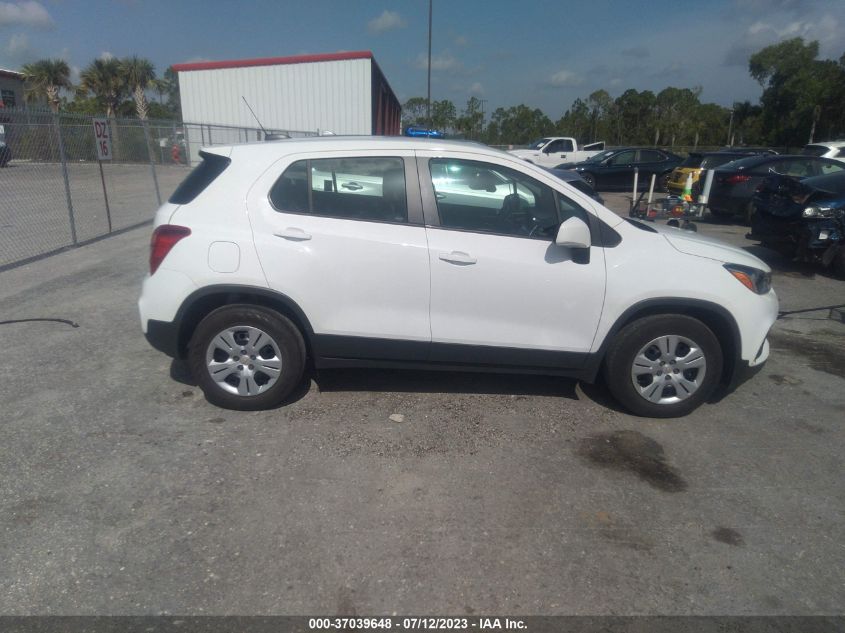 2017 CHEVROLET TRAX LS - 3GNCJKSB9HL287543