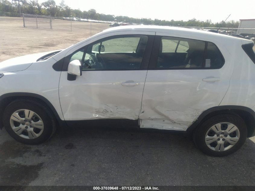 2017 CHEVROLET TRAX LS - 3GNCJKSB9HL287543