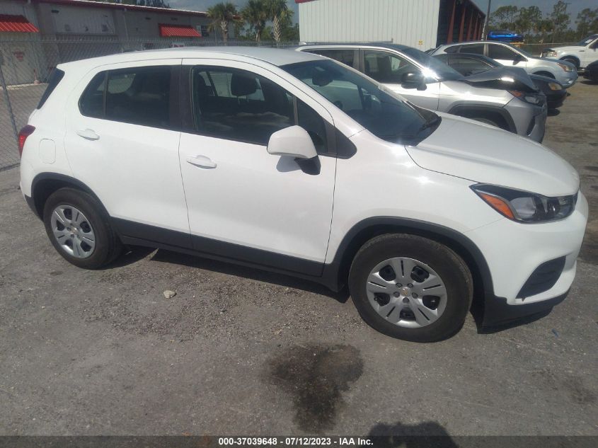 2017 CHEVROLET TRAX LS - 3GNCJKSB9HL287543