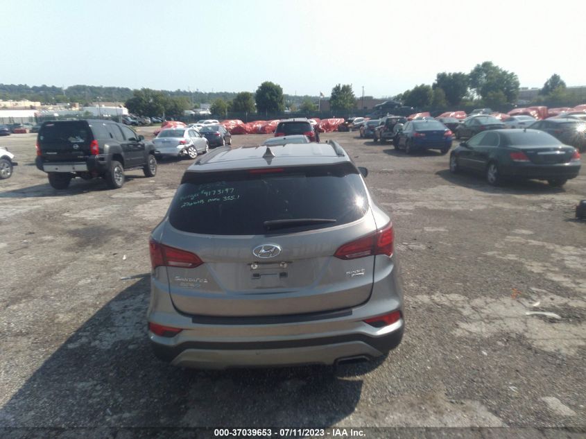 2017 HYUNDAI SANTA FE SPORT 2.4L - 5NMZUDLB6HH015971