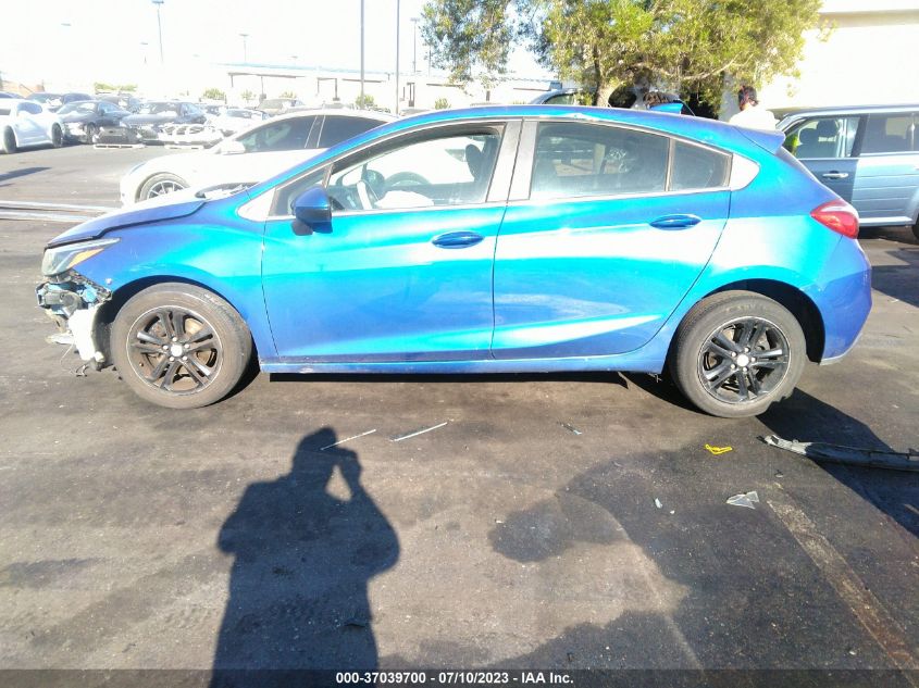 2017 CHEVROLET CRUZE LT - 3G1BE6SM1HS566534