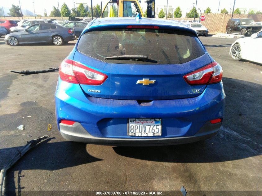 2017 CHEVROLET CRUZE LT - 3G1BE6SM1HS566534