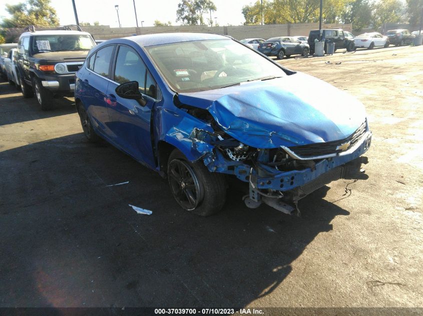 2017 CHEVROLET CRUZE LT - 3G1BE6SM1HS566534