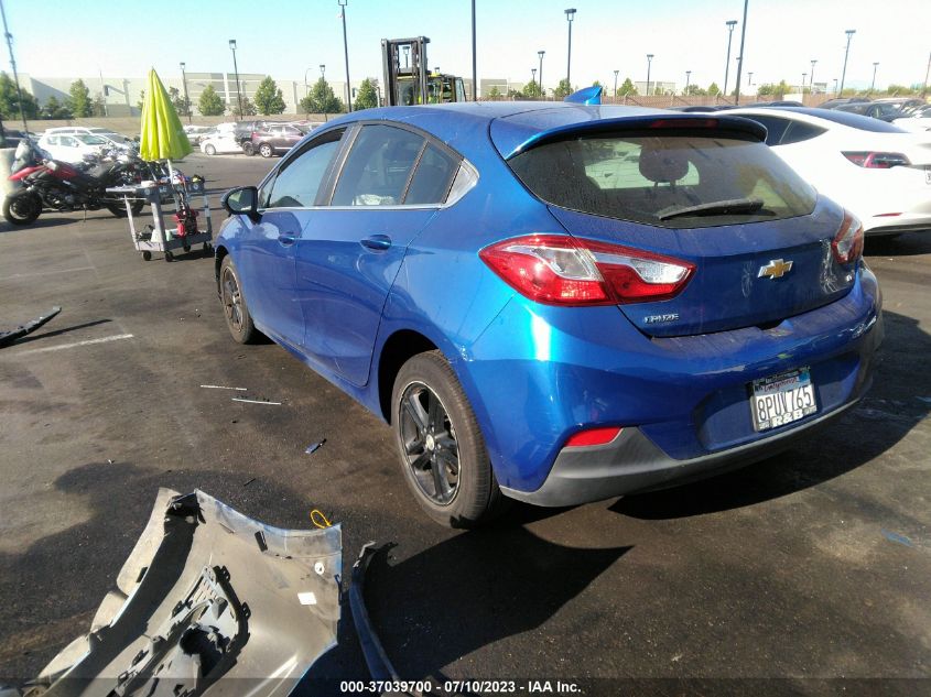 2017 CHEVROLET CRUZE LT - 3G1BE6SM1HS566534