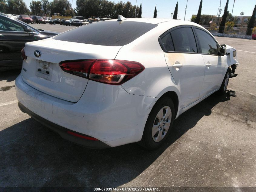 2017 KIA FORTE LX - 3KPFK4A73HE156253