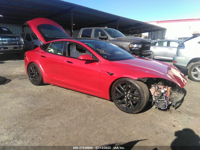 2022 TESLA MODEL S - 5YJSA1E58NF492415