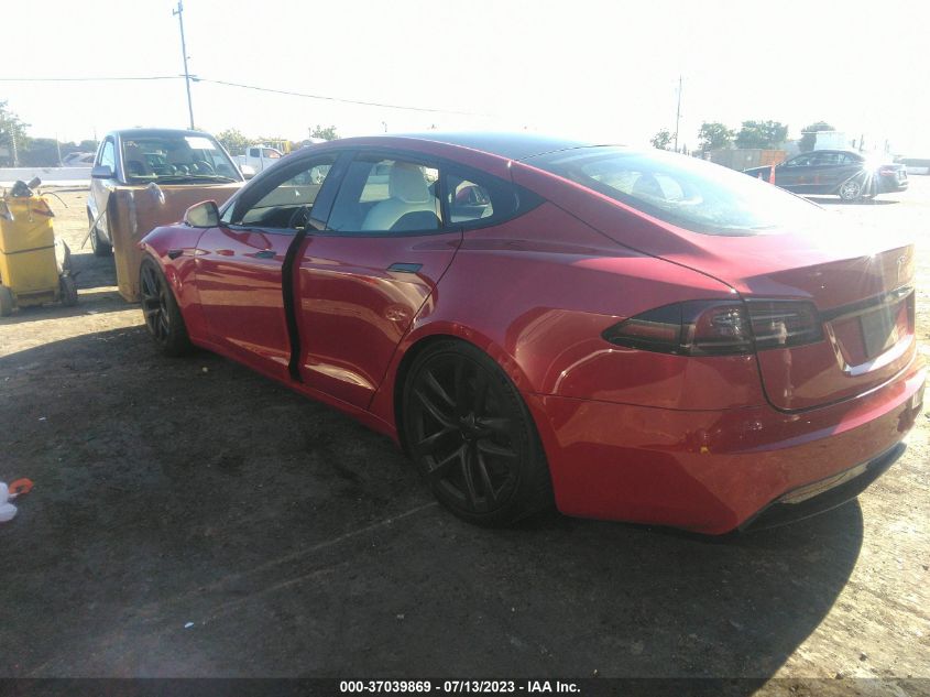 2022 TESLA MODEL S - 5YJSA1E58NF492415