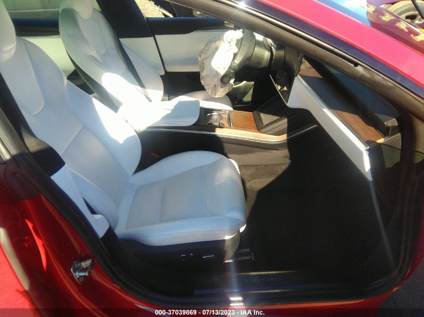 2022 TESLA MODEL S - 5YJSA1E58NF492415