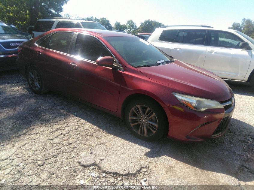 2016 TOYOTA CAMRY XLE/SE/LE/XSE - 4T1BF1FK2GU512363