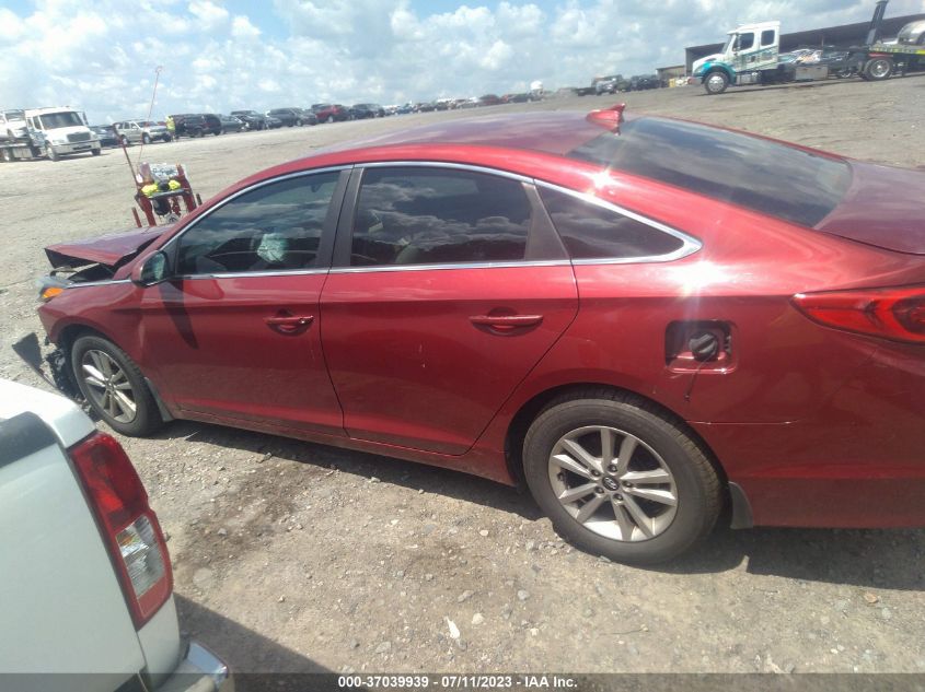 2015 HYUNDAI SONATA 2.4L SE - 5NPE24AF7FH211654