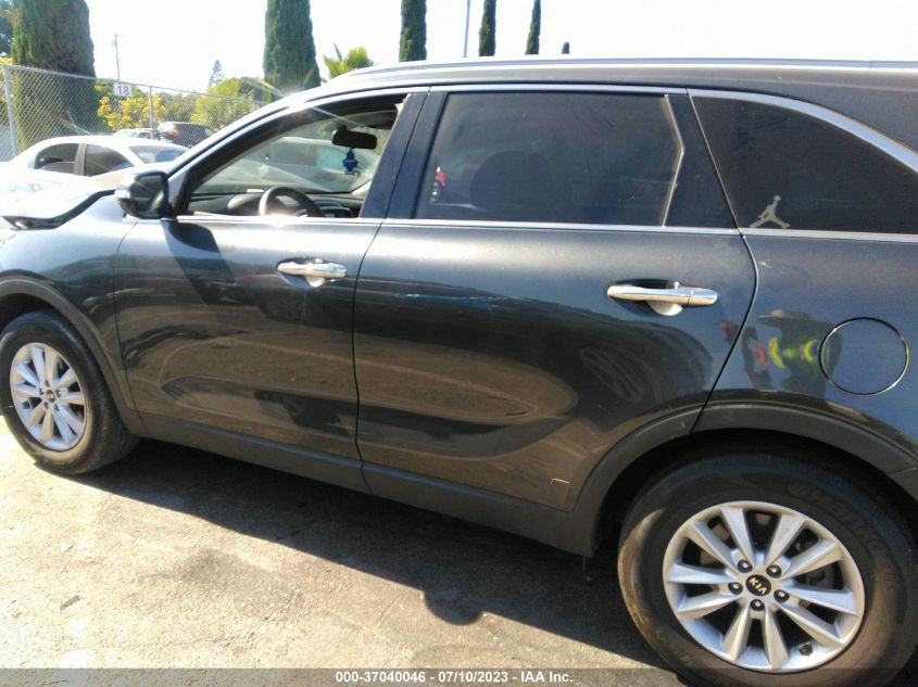 2019 KIA SORENTO LX - 5XYPG4A33KG590685