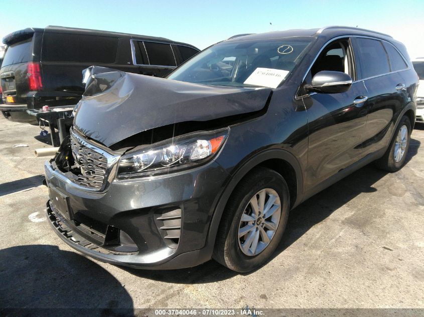 2019 KIA SORENTO LX - 5XYPG4A33KG590685