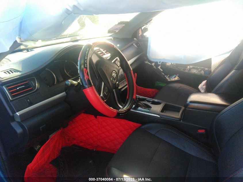 2017 TOYOTA CAMRY XLE/SE/LE/XSE - 4T1BF1FK9HU659572