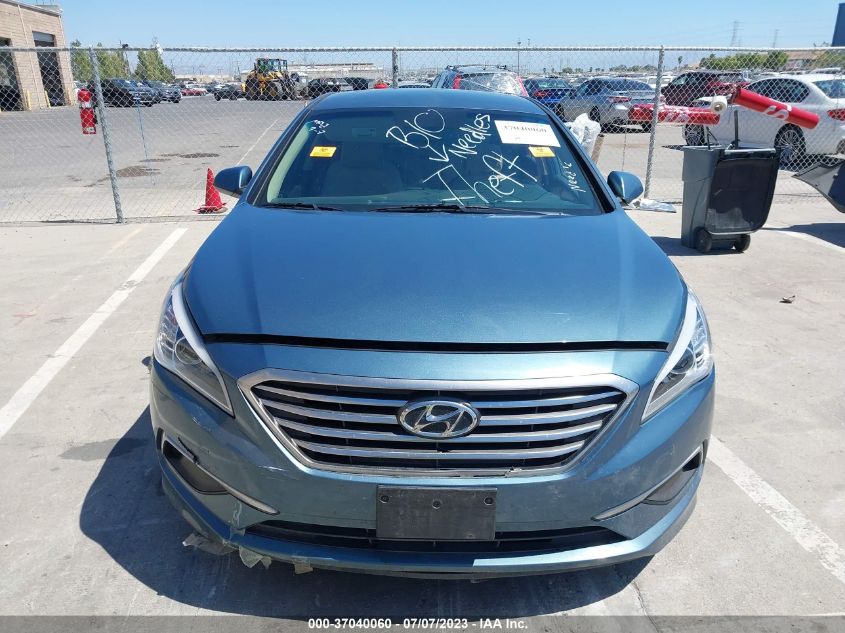 2016 HYUNDAI SONATA 2.4L SE - 5NPE24AF6GH334685