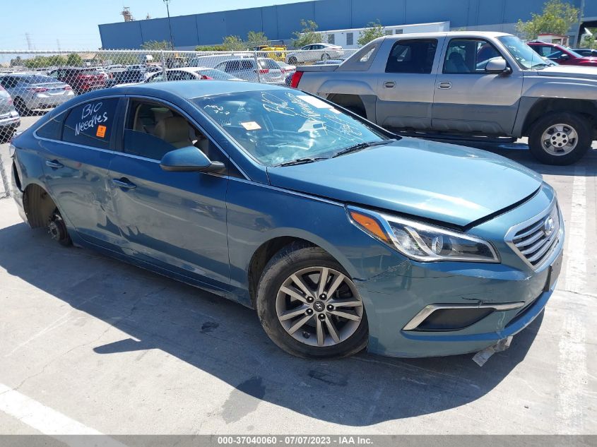 2016 HYUNDAI SONATA 2.4L SE - 5NPE24AF6GH334685