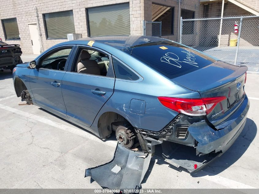 2016 HYUNDAI SONATA 2.4L SE - 5NPE24AF6GH334685