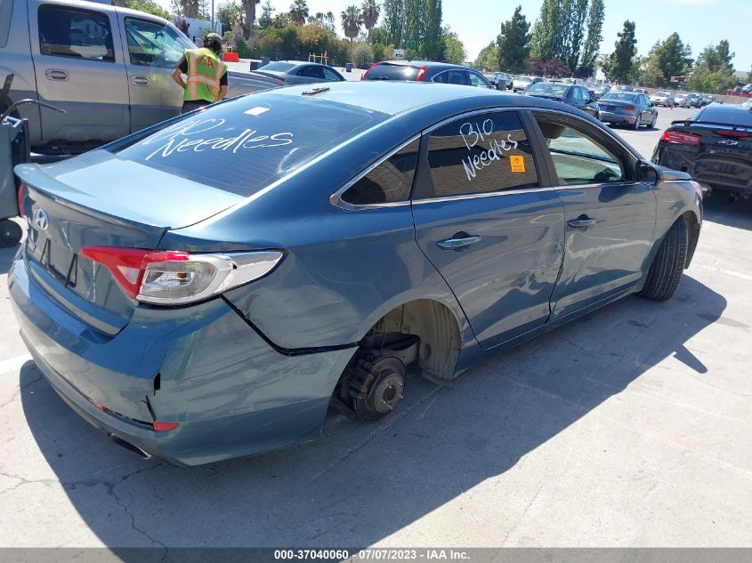 2016 HYUNDAI SONATA 2.4L SE - 5NPE24AF6GH334685