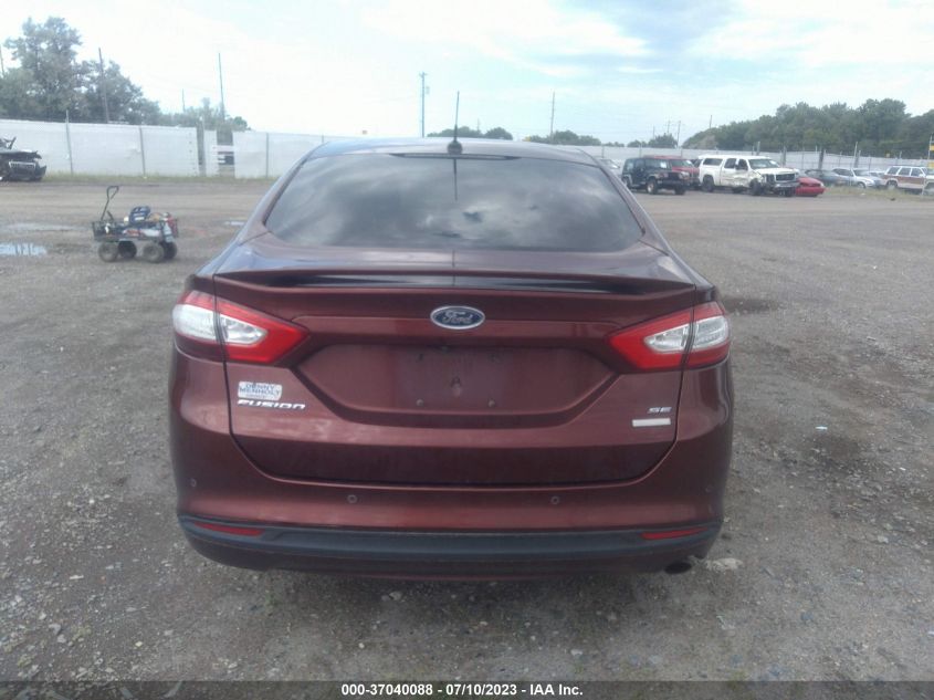 2016 FORD FUSION SE - 3FA6P0HD4GR387245