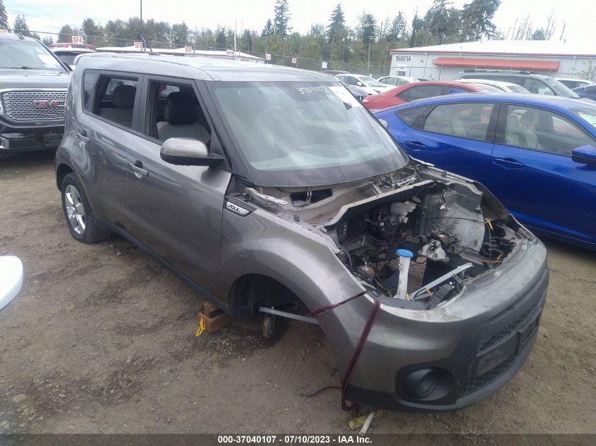 2018 KIA SOUL BASE - KNDJN2A2XJ7572252