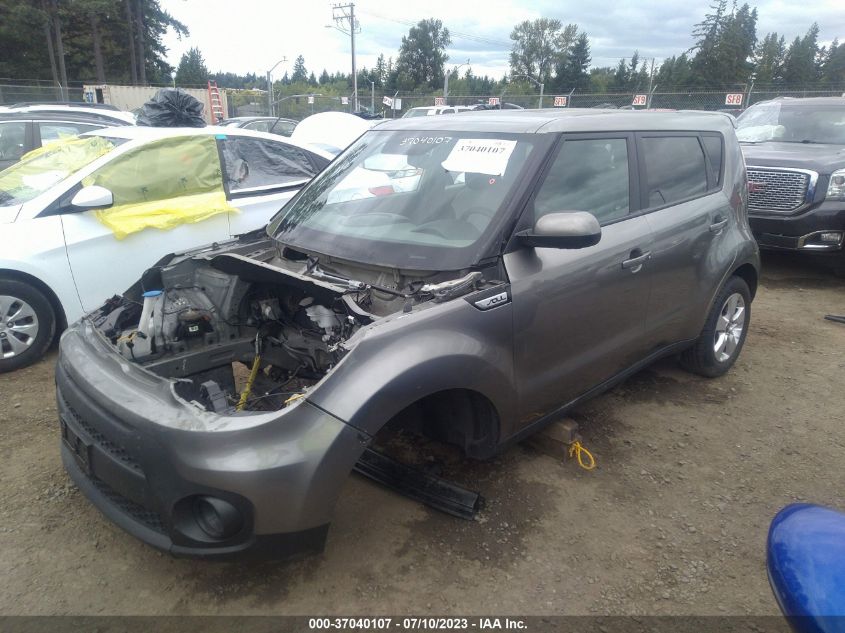 2018 KIA SOUL BASE - KNDJN2A2XJ7572252