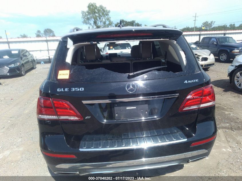 2016 MERCEDES-BENZ GLE GLE 350 - 4JGDA5HB5GA663663