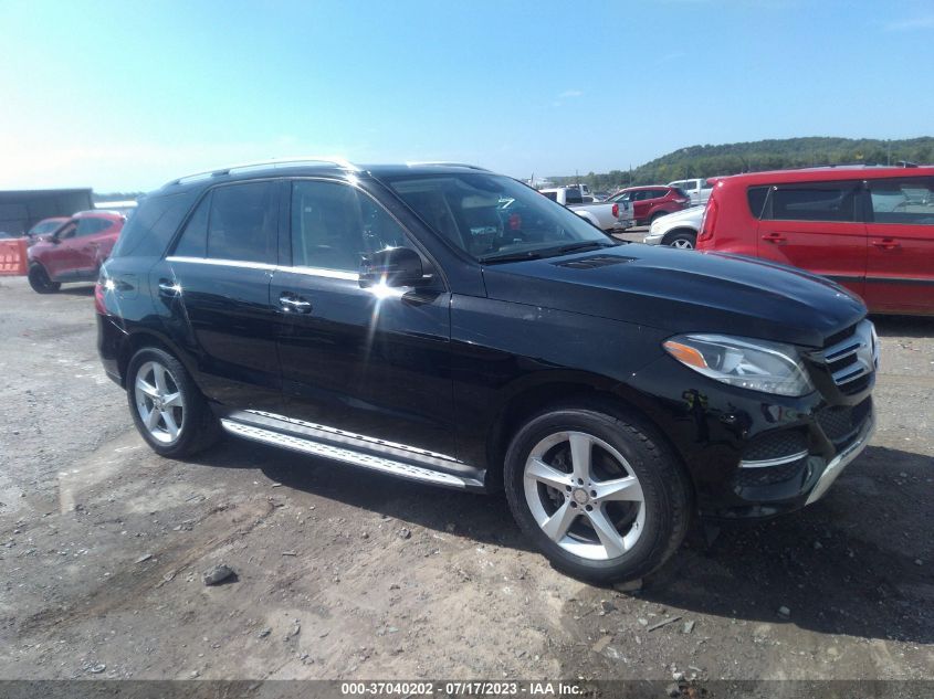 2016 MERCEDES-BENZ GLE GLE 350 - 4JGDA5HB5GA663663