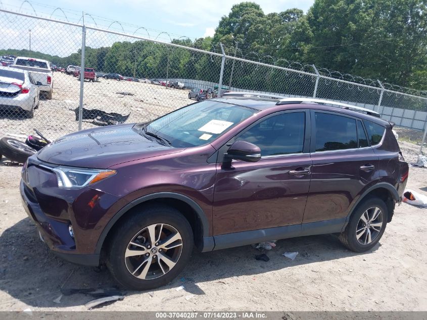 2018 TOYOTA RAV4 XLE/ADVENTURE - 2T3WFREV6JW446491