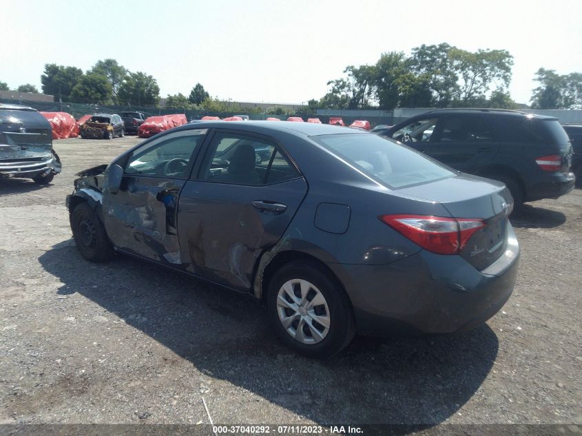 2014 TOYOTA COROLLA L/LE/LE PLS/PRM/S/S PLS - 2T1BURHE1EC114748