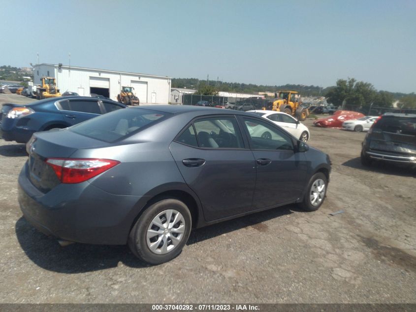 2014 TOYOTA COROLLA L/LE/LE PLS/PRM/S/S PLS - 2T1BURHE1EC114748