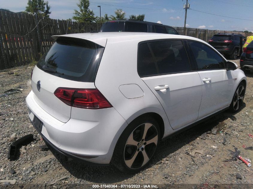 2017 VOLKSWAGEN GOLF GTI S/SE/AUTOBAHN/SPORT - 3VW5T7AU2HM034776