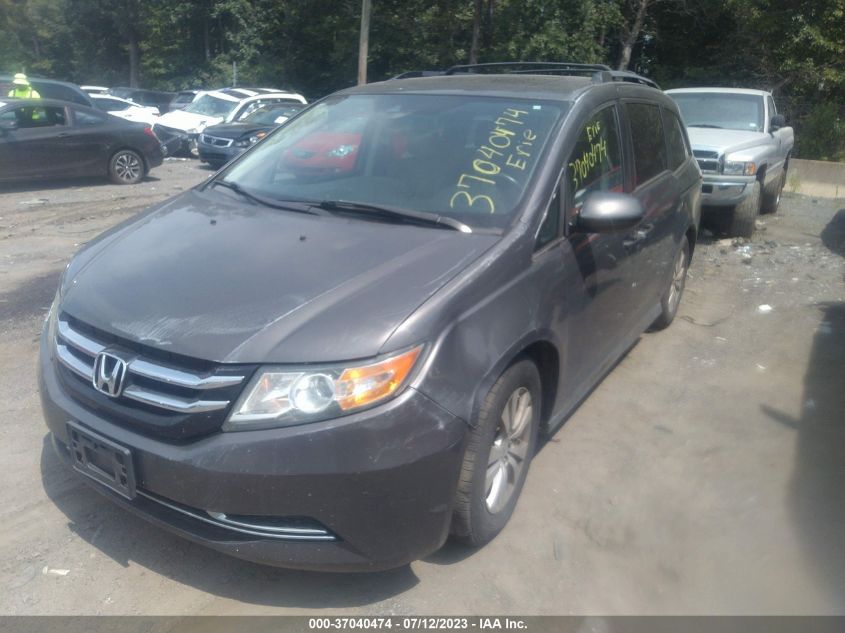2014 HONDA ODYSSEY EX-L - 5FNRL5H69EB113068