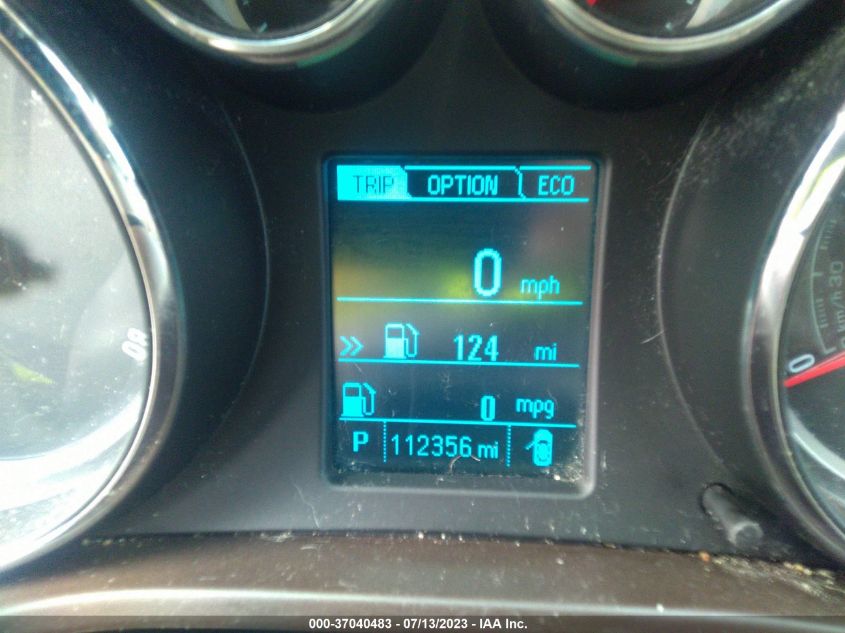 2013 BUICK REGAL TURBO PREMIUM 1 - 2G4GS5EV6D9131077