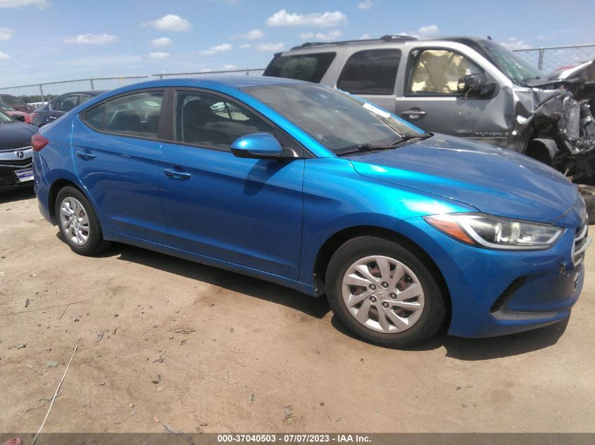 2017 HYUNDAI ELANTRA SE - KMHD74LF5HU076110