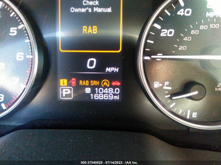 2021 SUBARU OUTBACK ONYX EDITION XT - 4S4BTGLD1M3100714