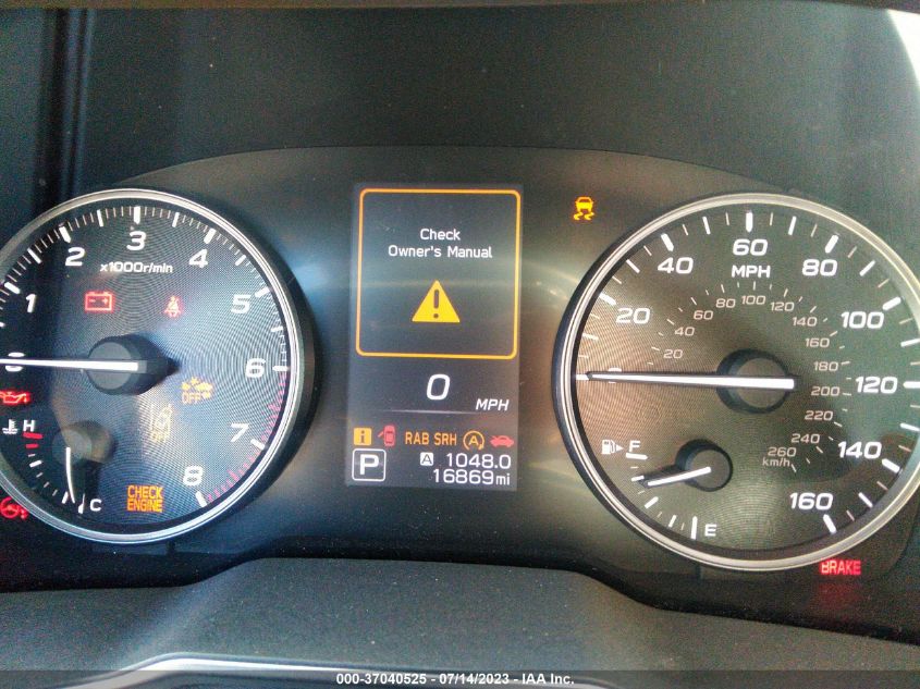 2021 SUBARU OUTBACK ONYX EDITION XT - 4S4BTGLD1M3100714