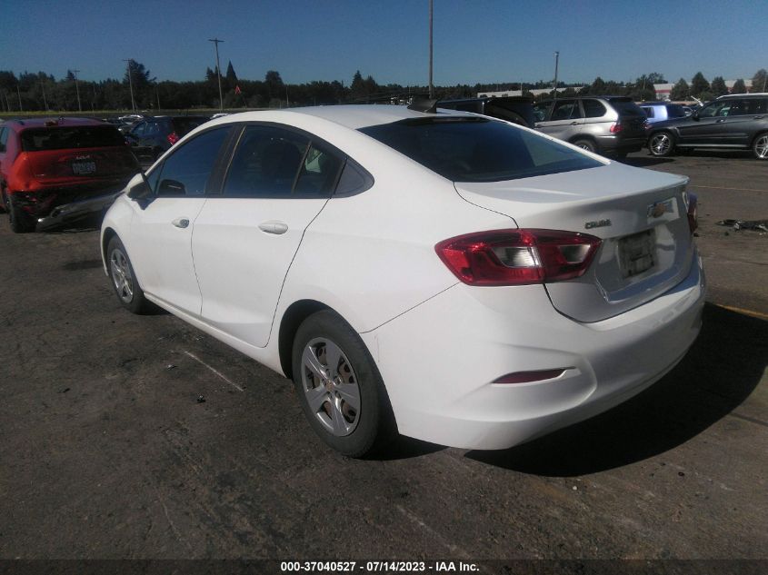 2017 CHEVROLET CRUZE LS - 1G1BC5SMXH7123622