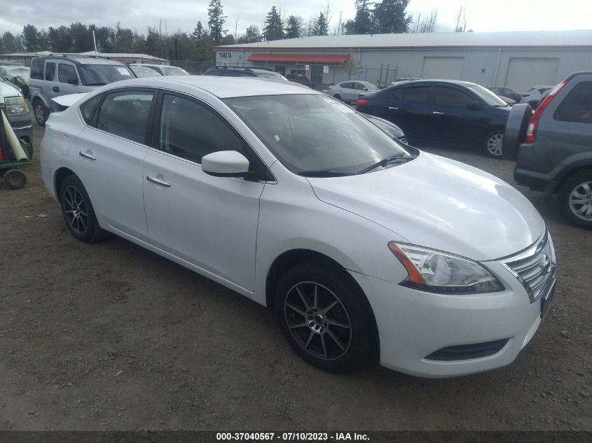 2013 NISSAN SENTRA S - 3N1AB7AP3DL757246